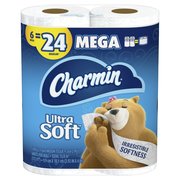 Charmin Paper Toilet Ultra Soft 6 Roll 52778
